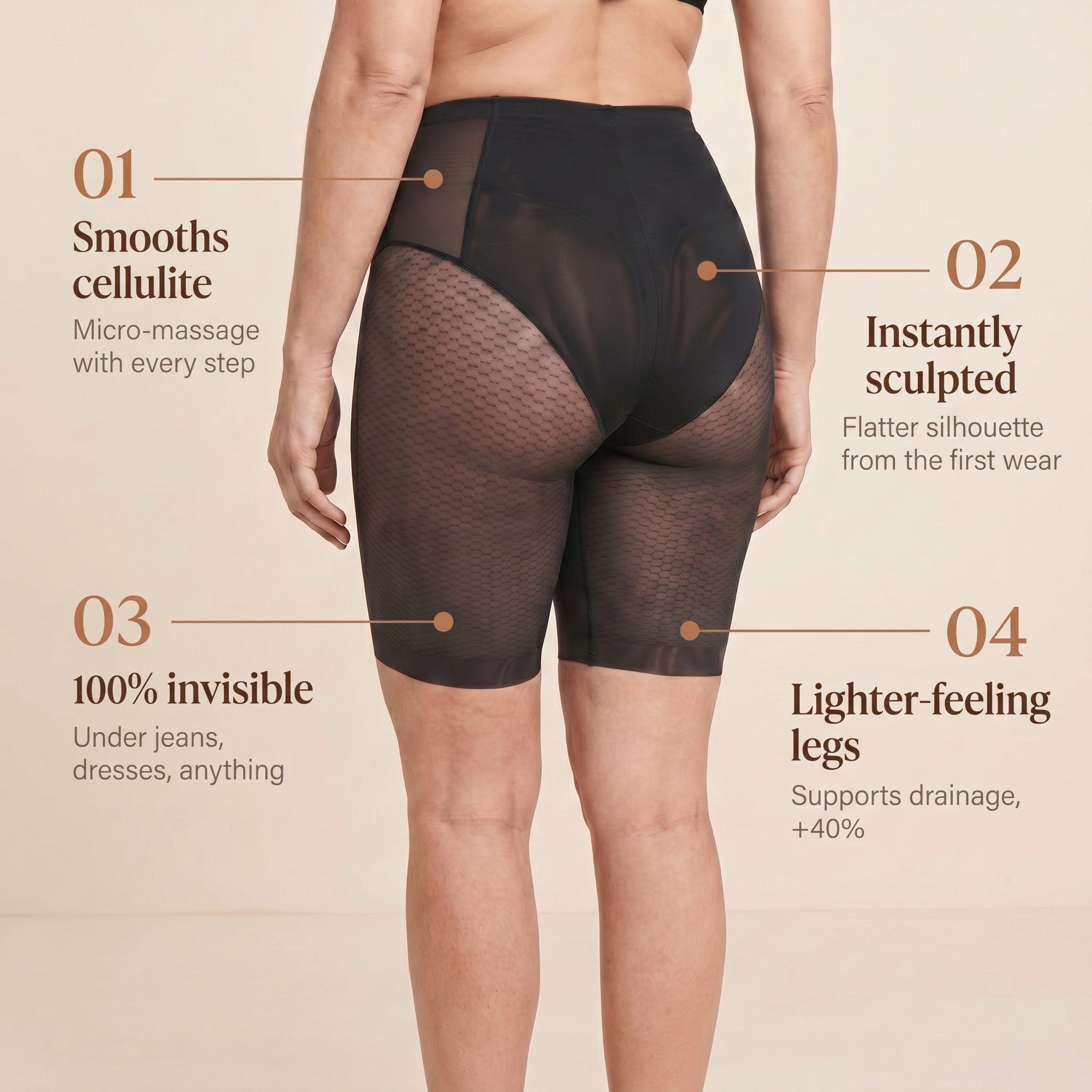 Anti-Cellulite Shaping Short