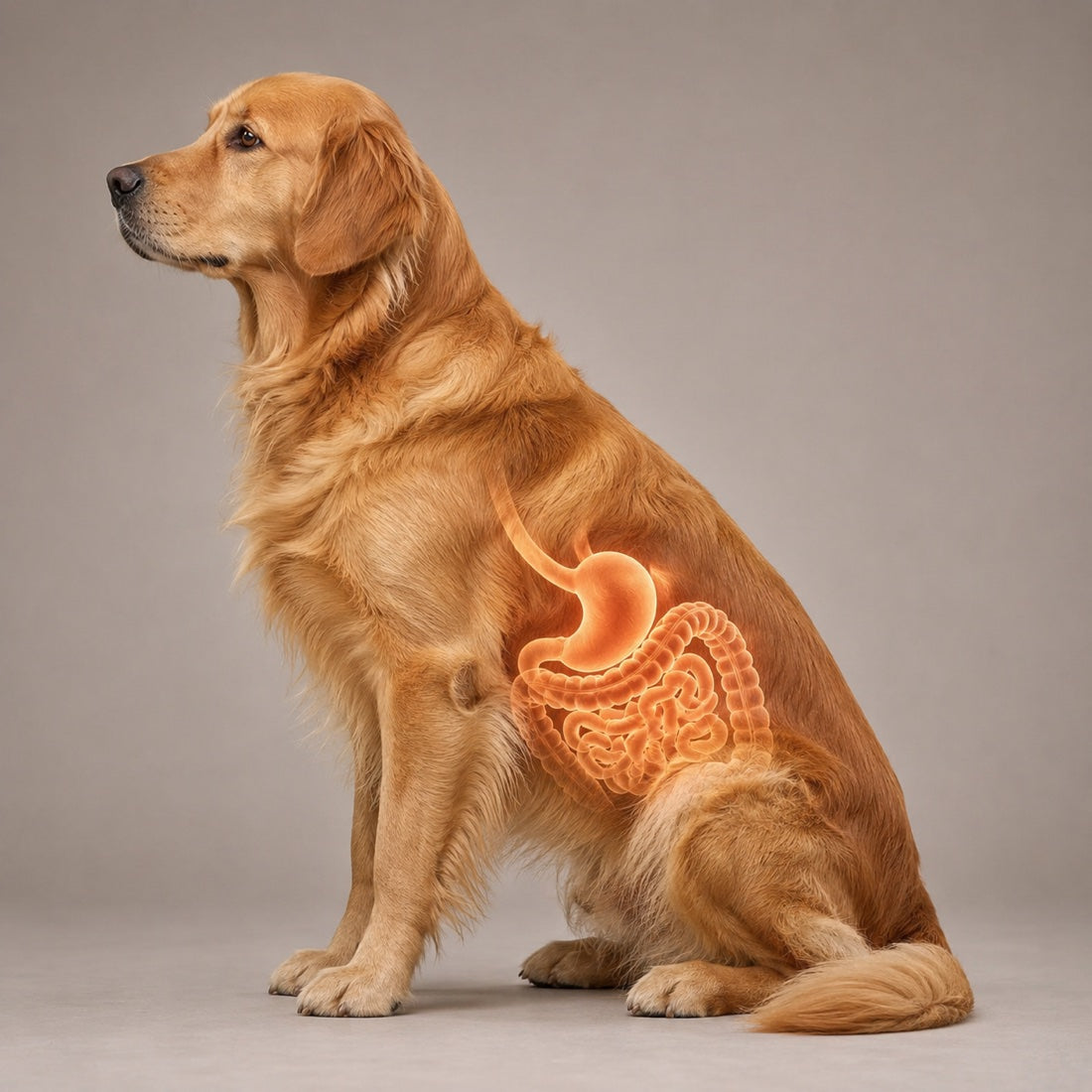 The gut shapes the whole dog